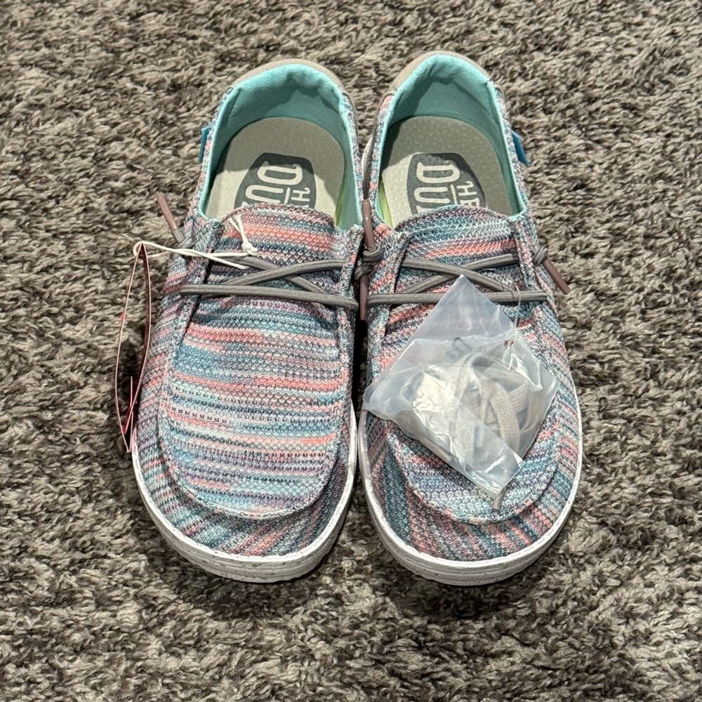 Hey Dude Wendy Sox Multicolor Knit Slip-Ons